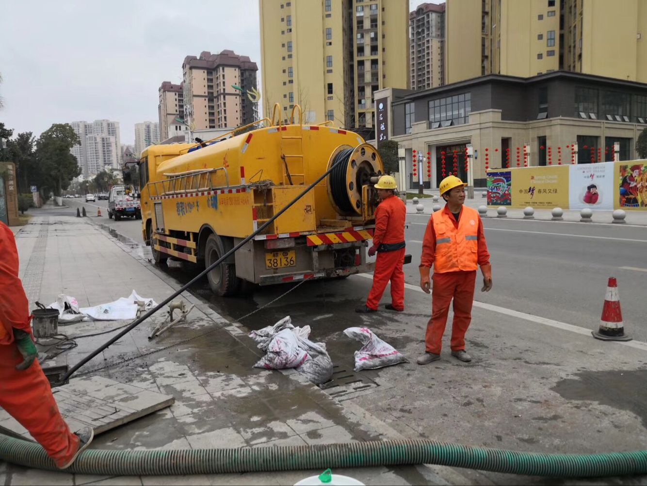 南和排污管道清淤-管道清洗
