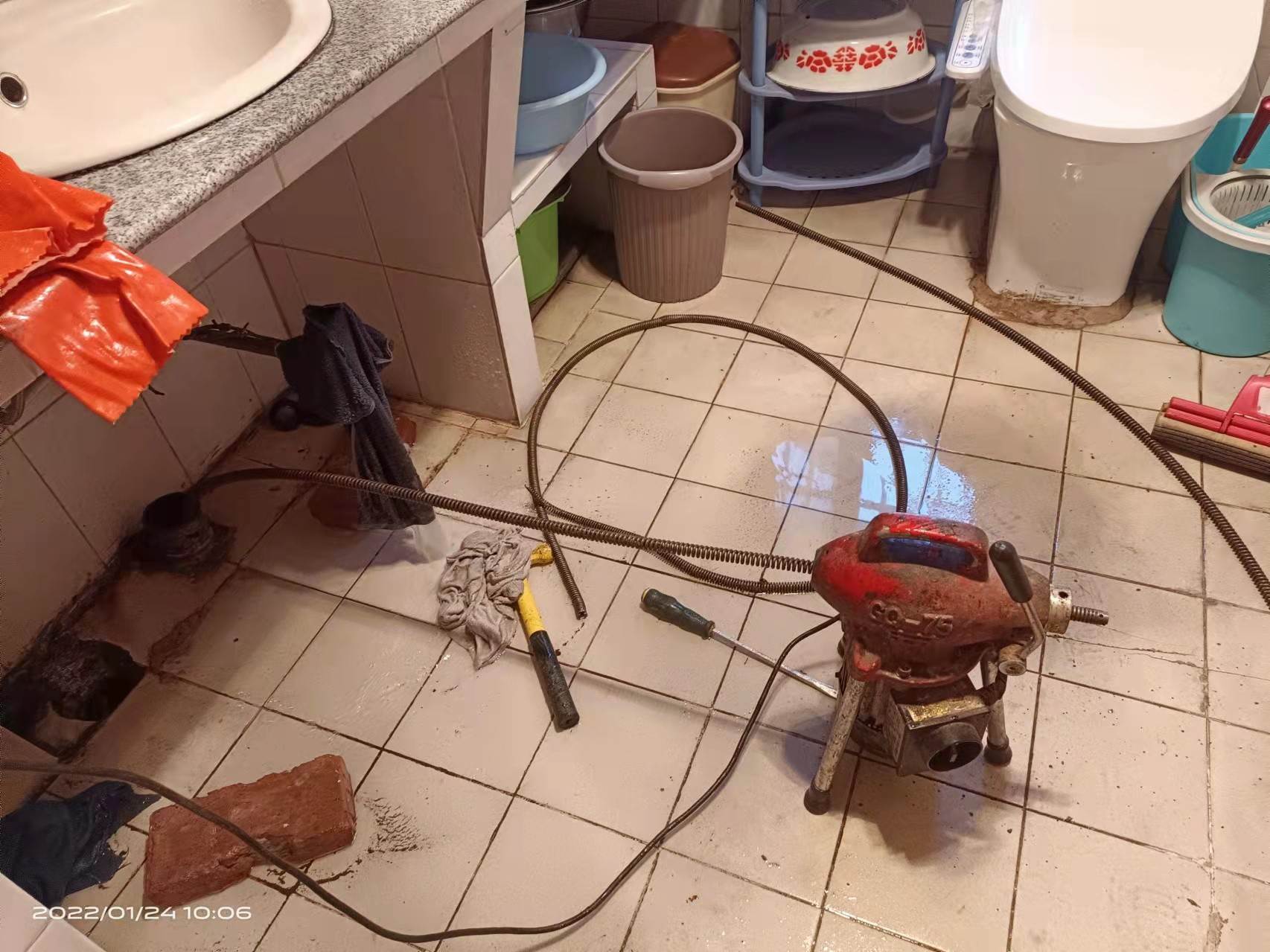 南和疏通厨房下水道，地漏疏通